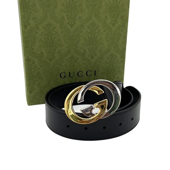Gucci Accessories - Gucci Belt two-toned interlocking G